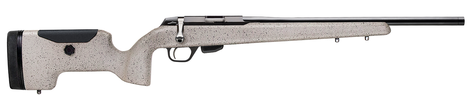Tikka JRT1XU300 T1X UPR 22 LR 10+1 20″ Black Threaded Barrel, Black Drilled & Tapped Steel Receiver, Desert Sand Textured Fixed Carbon Fiber/Fiberglass Stock, Right Hand