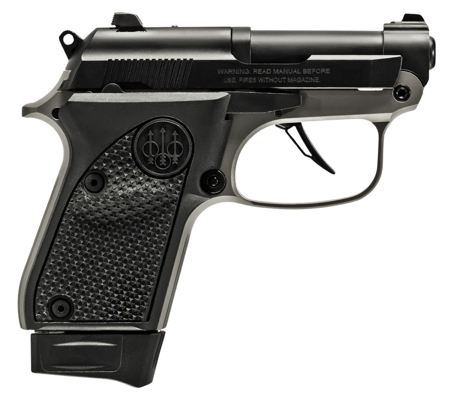 Beretta USA J20X22R8 20X Bobcat You’re On Your Own 22 LR 8+1 2.40″ Black Steel Barrel, Gray Cerakote ELS/Serrated Steel Slide, Black Polymer Frame w/Beavertail, Helica Texture Grip