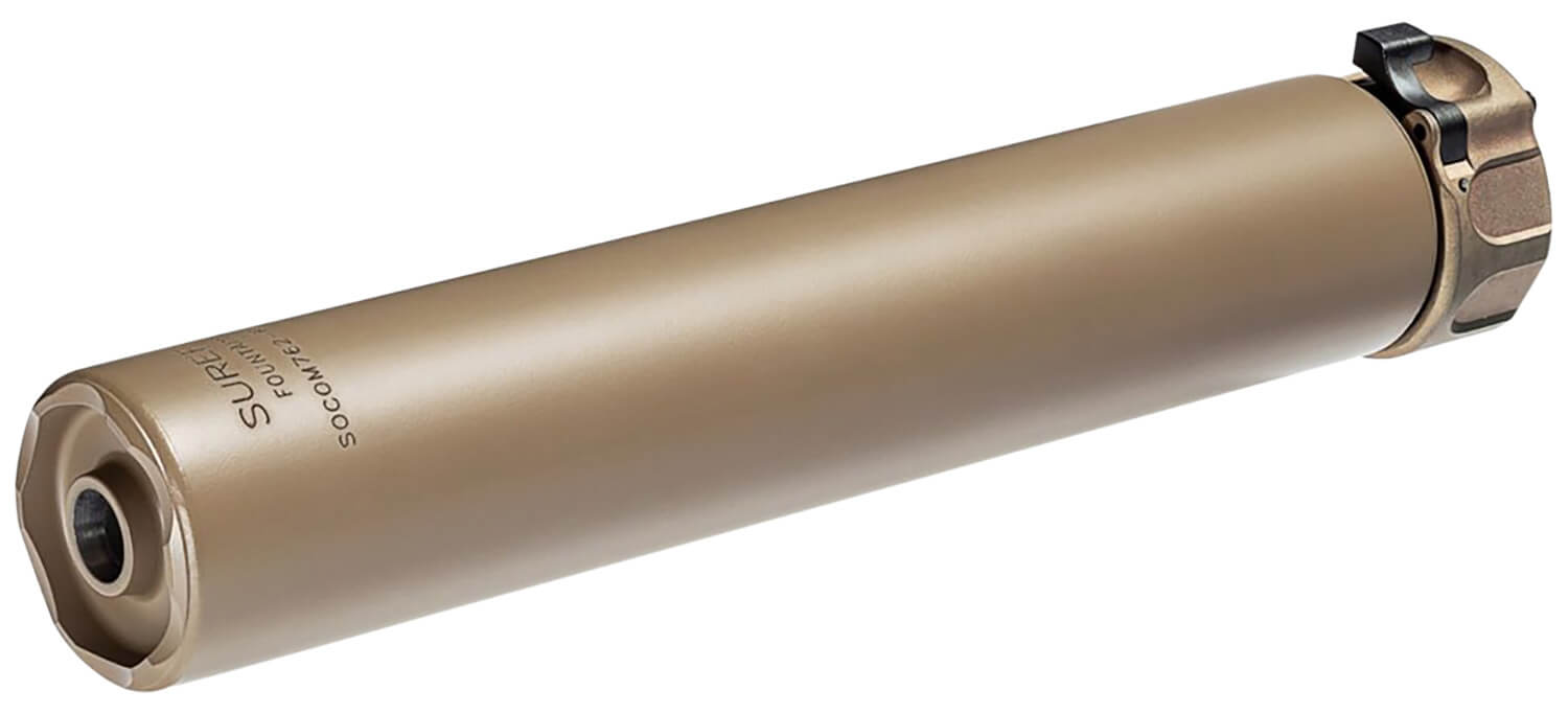 SureFire SOCOM762RC2D SOCOM762-RC2 Gen 2 7.62mm 1.50″ Diameter Flat Dark Earth Aluminum/Stainless Steel