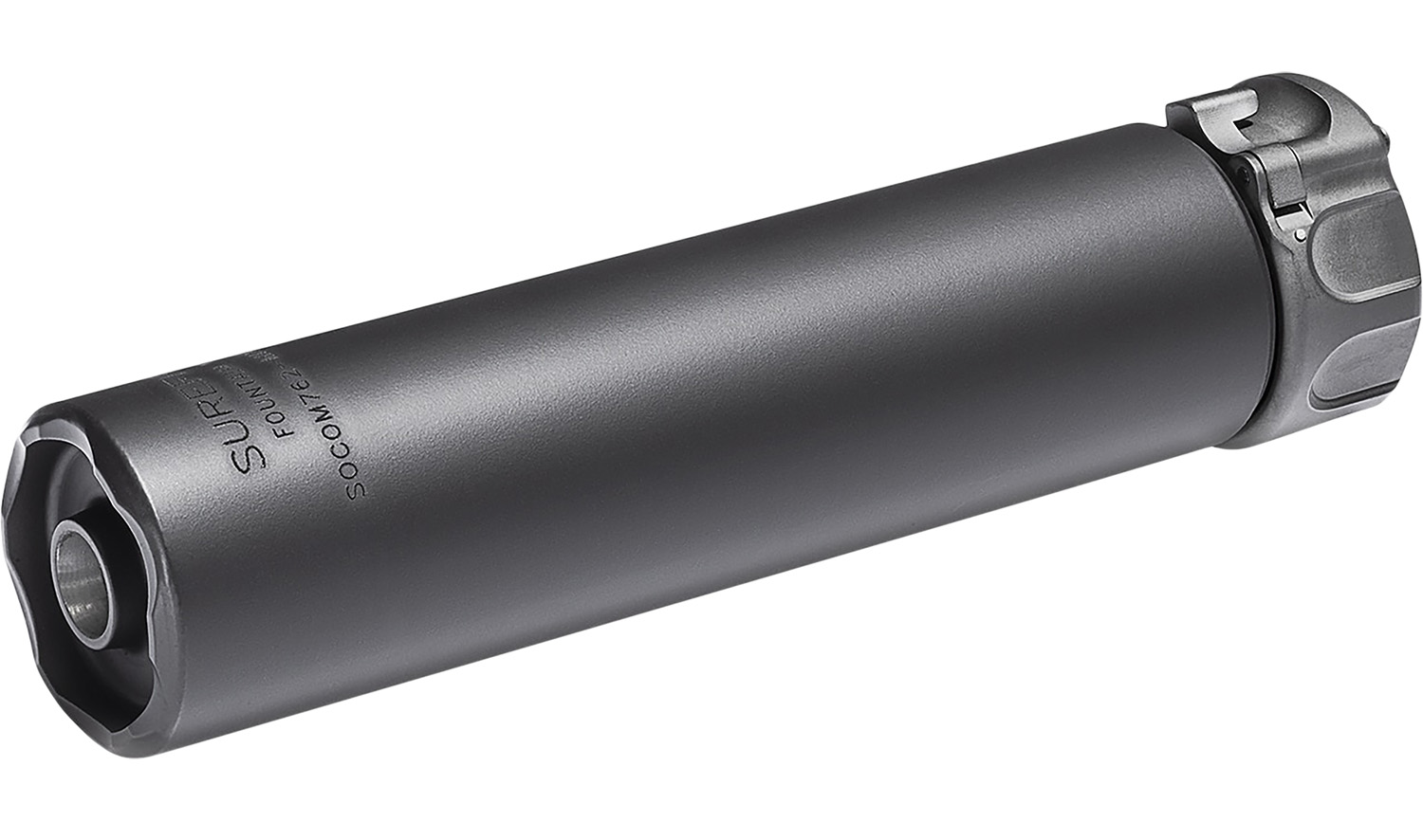 SureFire SOCOM762MINI SOCOM762-MINI2 7.62mm 1.50″ Diameter Black Aluminum/Stainless Steel
