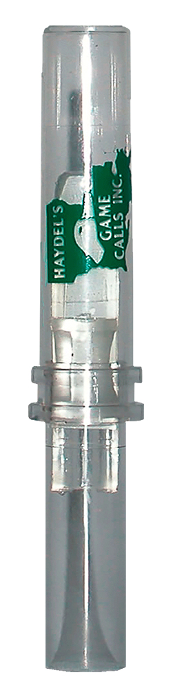 Haydel’s Game Calls DR85 Double Reed Open Call Double Reed Mallard Sounds Attracts Ducks Clear Plastic