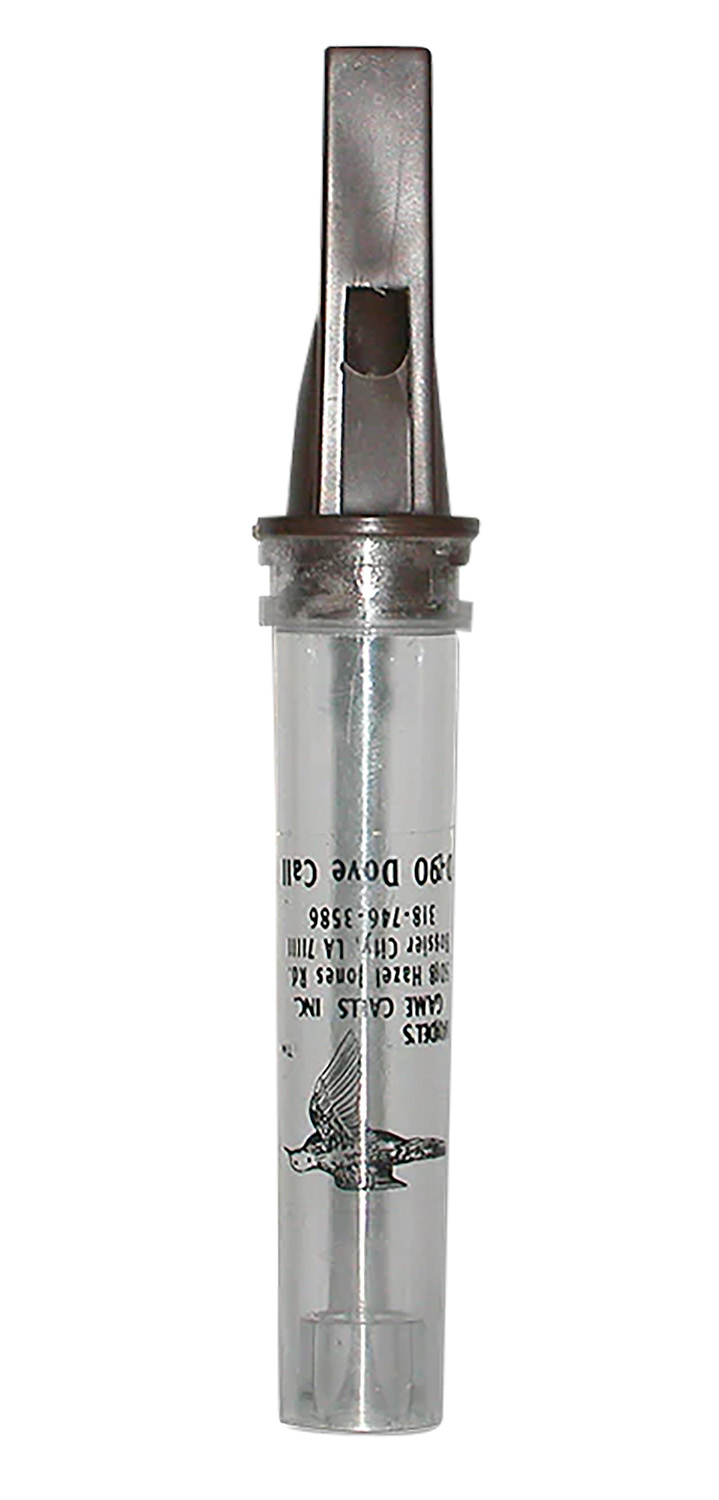 Haydel’s Game Calls D90 Dove  Open Call Mourning Doves Sounds Attracts Doves Clear Acrylic