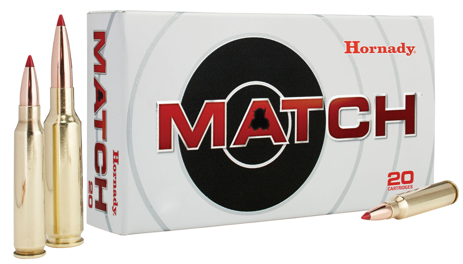 Hornady 8553 Match 260Rem 130gr Extremely Low Drag Match 20 Per Box/10 Case