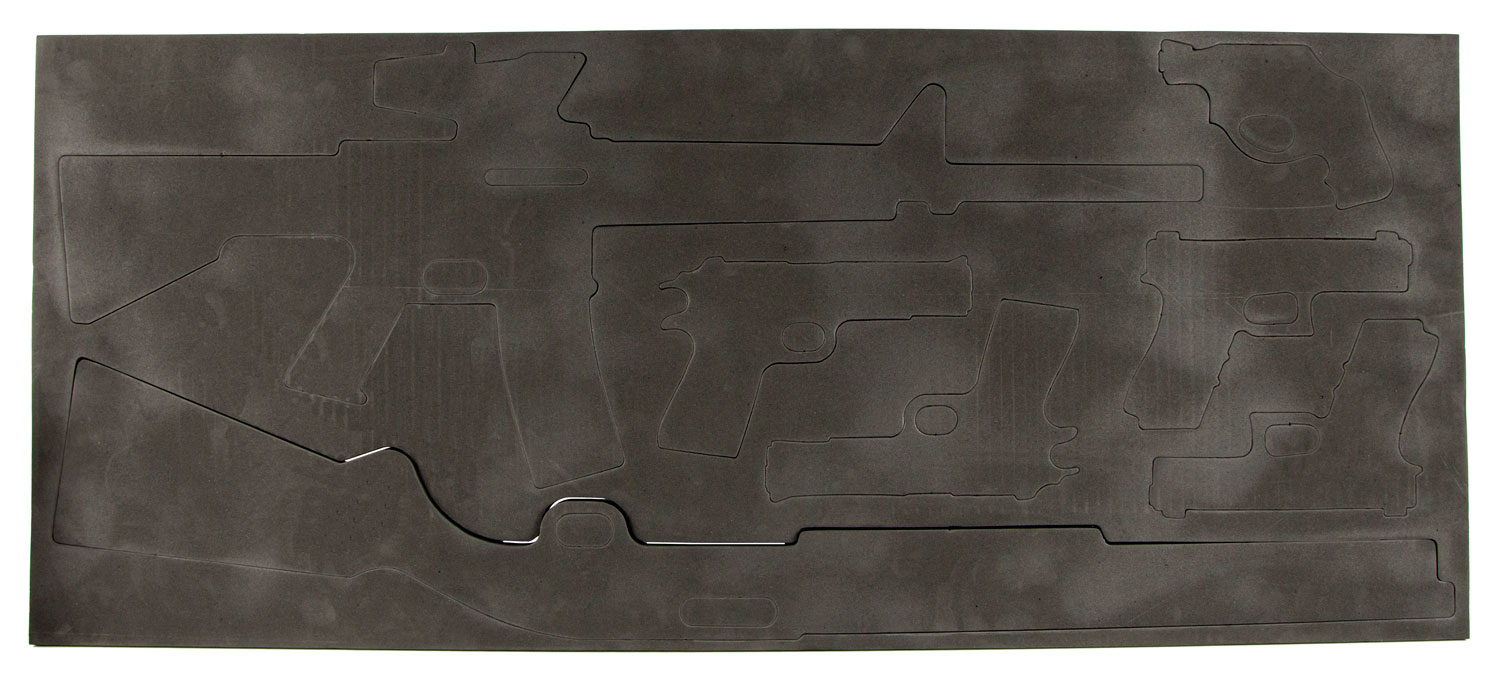 Hornady 98251 Foam Gun Sheet 40″ x 18″ x 1.2″ Black