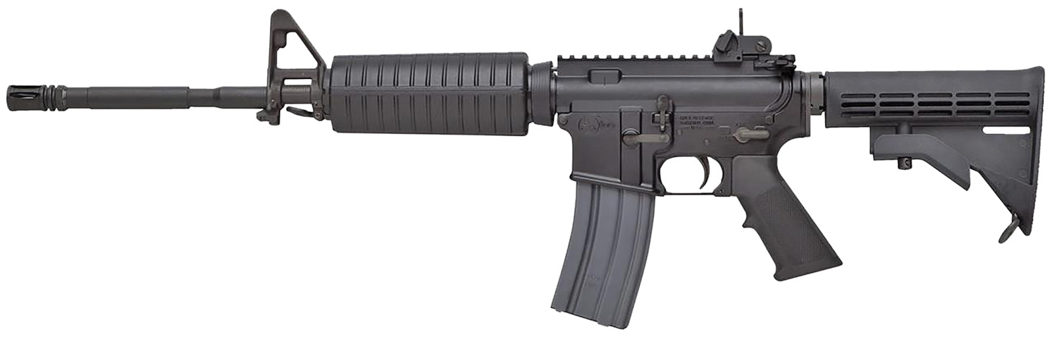 Colt Mfg CR6920 M4 Carbine 5.56x45mm NATO 30+1 16.10″ Black Steel Barrel, Black Aluminum Receiver w/Picatinny Rail, 4 Position Collapsible Black Synthetic Stock, Black Polymer Grip, Right Hand