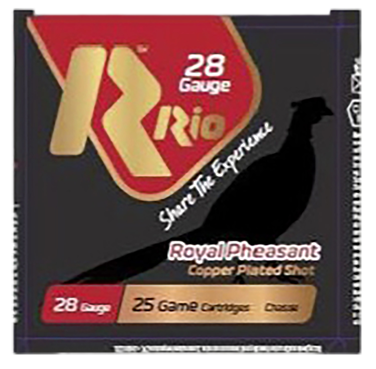 Rio Ammunition RPC285 Royal Pheasant 28Gauge 2.75″ Copper-Plated 5Shot