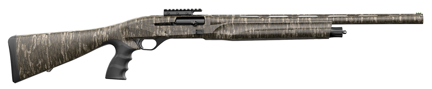 Retay USA GORTRPGBL24 Gordion Turkey 12 Gauge 24″ Barrel 4+1 3″, Mossy Oak New Bottomland, Fixed Pistol Grip Stock, Fiber Optic Sight