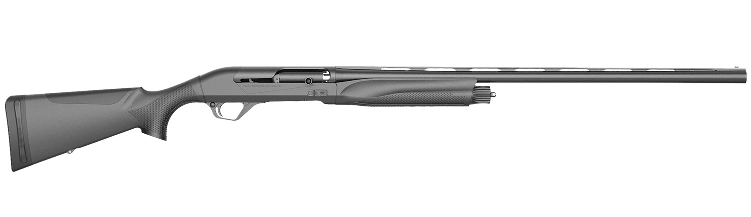 Retay USA ACEBLK26 Ace Full Size 12 Gauge Semi-Auto 3.50″ 3+1 26″ Extra Black Vent Rib Barrel, Extra Black Drilled & Tapped Steel Receiver, Adj Shim Black Synthetic Stock, Ambidextrous