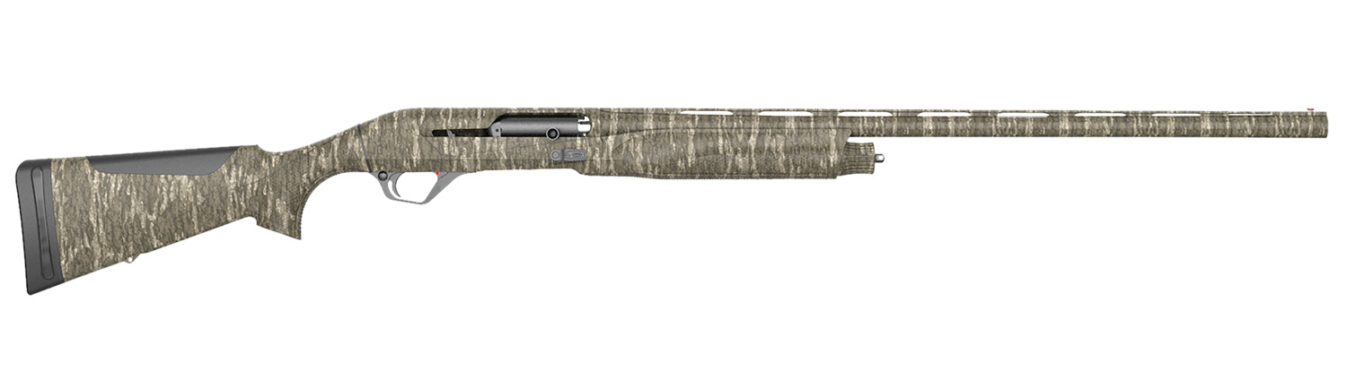 Retay USA ACEMBL26 Ace Full Size 12 Gauge Semi-Auto 3.50″ 3+1 26″ Bottomland Vent Rib Barrel, Bottomland Drilled Back Steel Receiver, Adj Shim Bottomland Synthetic Stock, Ambidextrous