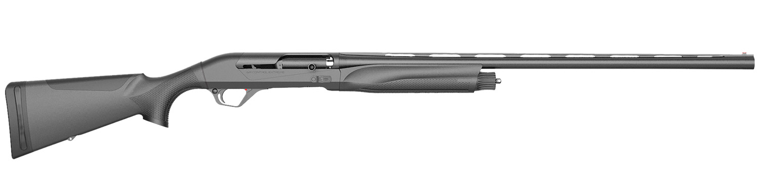 Retay USA ACEBLK28 Ace Full Size 12 Gauge Semi-Auto 3.50″ 3+1 28″ Extra Black Vent Rib Barrel, Extra Black Drilled & Tapped Steel Receiver, Adj Shim Black Synthetic Stock, Ambidextrous
