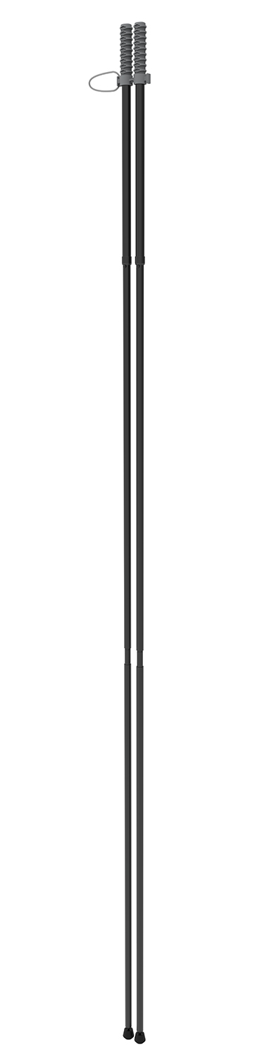 Bog-Pod 1222263 DeadShot Mini Standing Bipod Black/Gray Aluminum