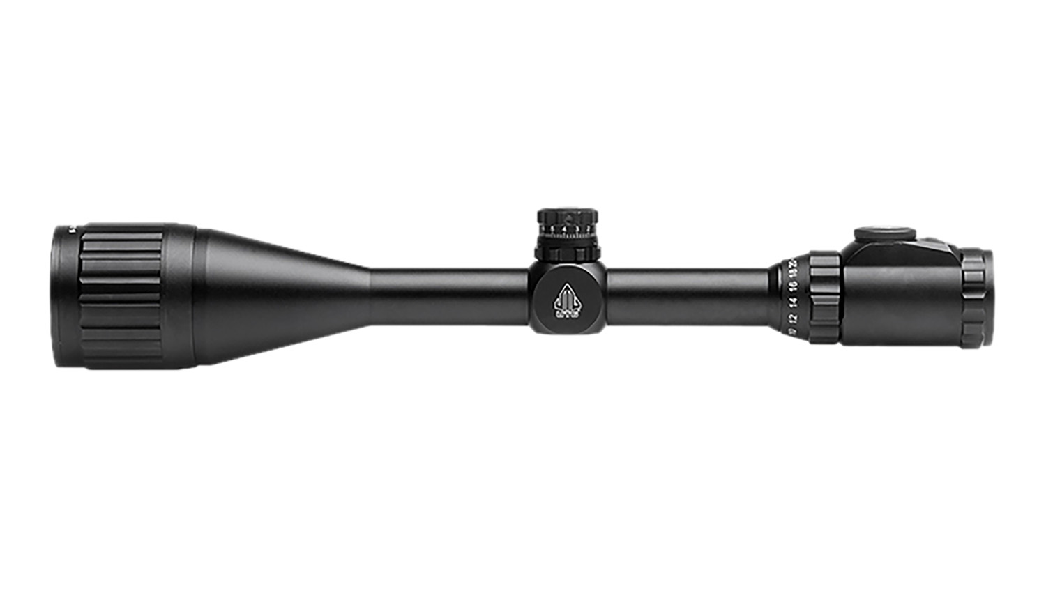Leapers SCPU6245AOIEW True Hunter Matte Black 6-24x50mm AO, 1″ Tube Illuminated Mil-Dot Multi-Color Reticle