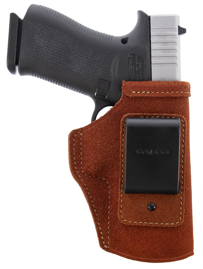 Galco STO266R Stow-N-Go IWB Natural Steerhide Fits Kimber 1911 4″ Right Hand