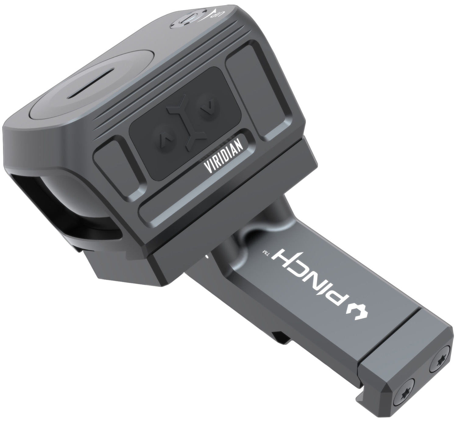 Viridian 9820033 PINCH Adjustable 35 Degree Offset Mount ACRO Adapter  Black Anodized