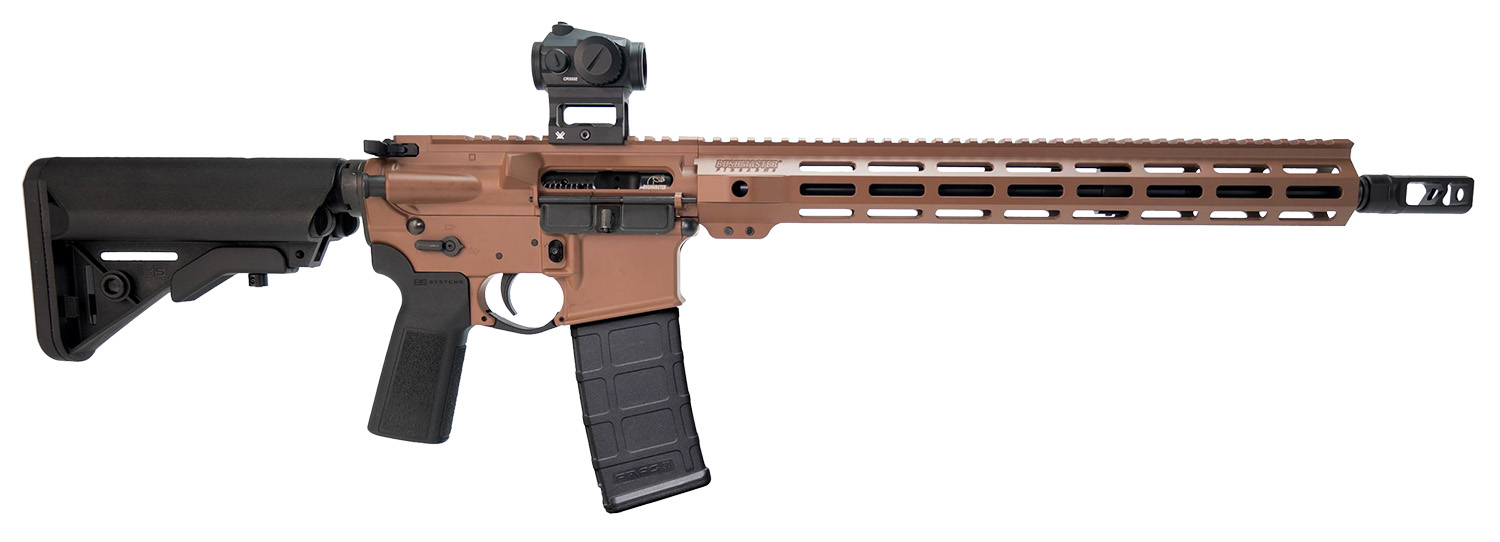 Bushmaster 0010006H212 Bravo Zulu 5.56 NATO 30rd 16″ Salt Bath Nitride 7075 Aluminum Alloy Receiver H Series Cerakote Grip