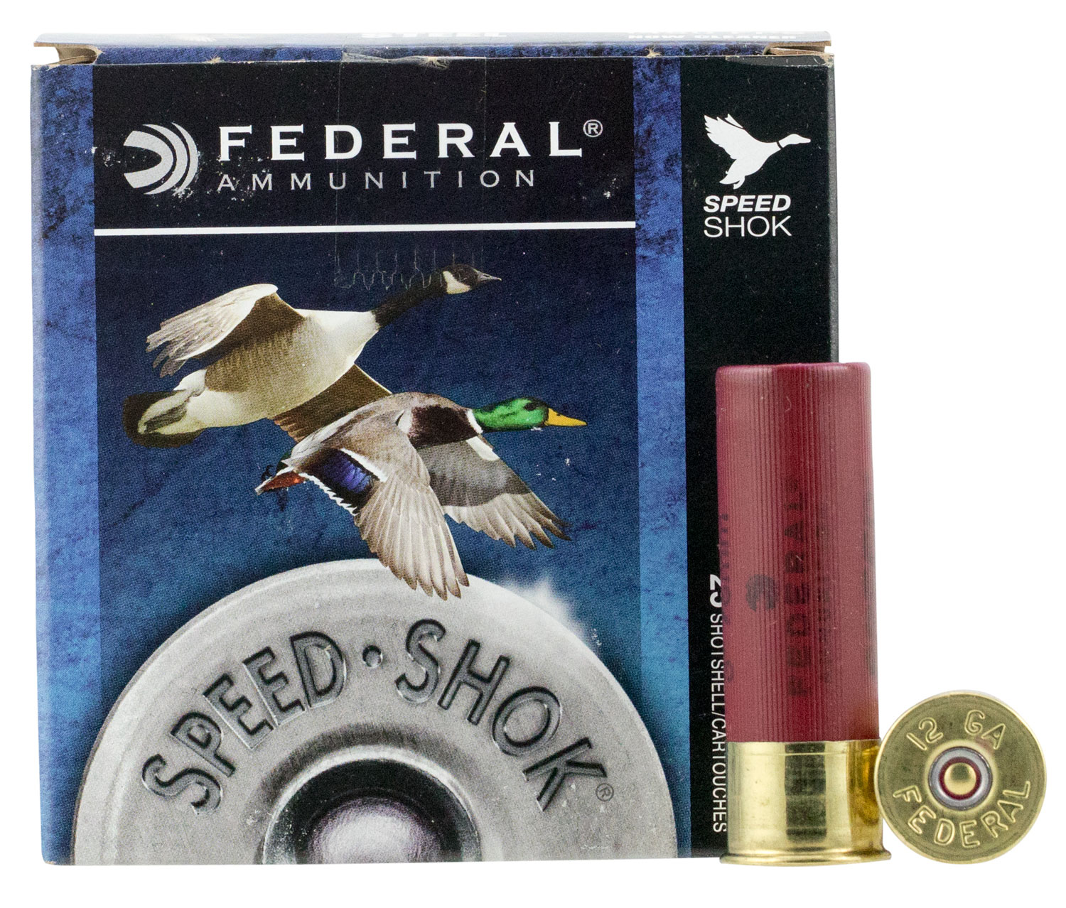 Federal WF1422 Speed-Shok 12Gauge 3″ 1 1/4oz 2Shot 25 Per Box/10 Case
