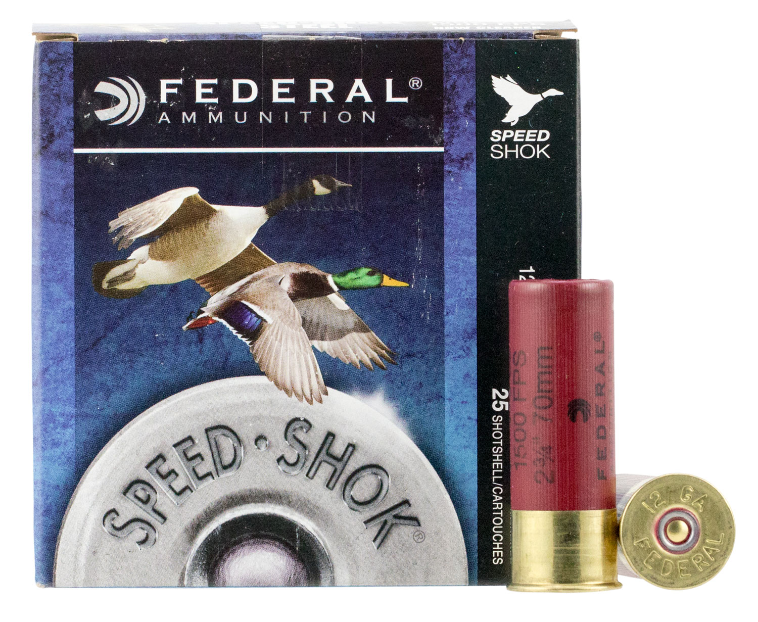 Federal WF1454 Speed-Shok  12Gauge 2.75″ 1 1/8oz 4Shot 25 Per Box/10 Case