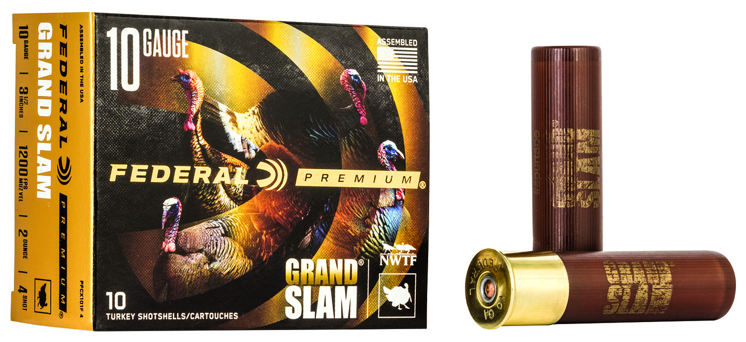 Federal PFCX101F5 Premium Grand Slam 10Gauge 3.50″ 2oz 5Shot 10 Per Box/25 Case