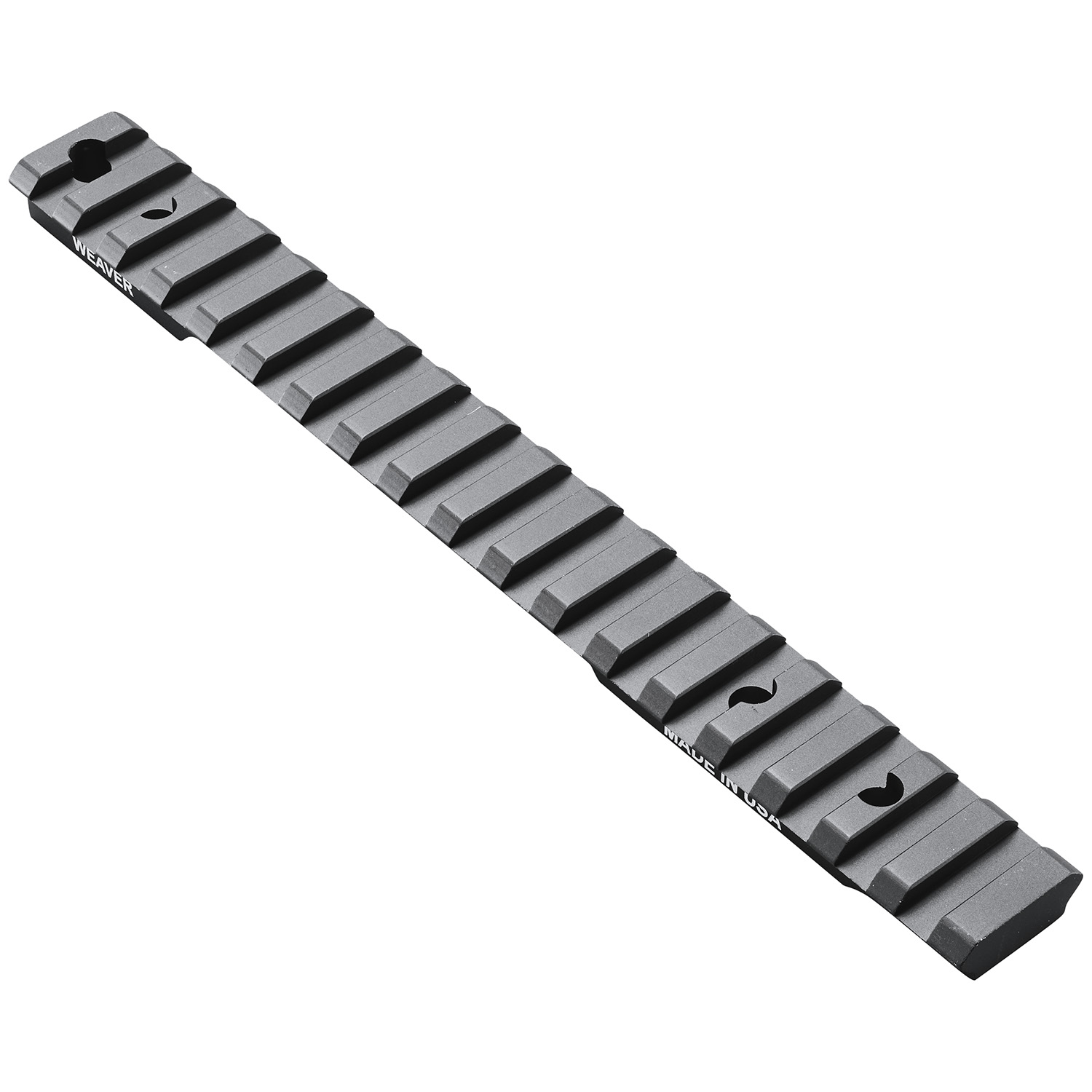 Weaver Mounts 99474 Multi-Slot Base Extended Black Anodized Aluminum Fits Mossberg Patriot Long Action