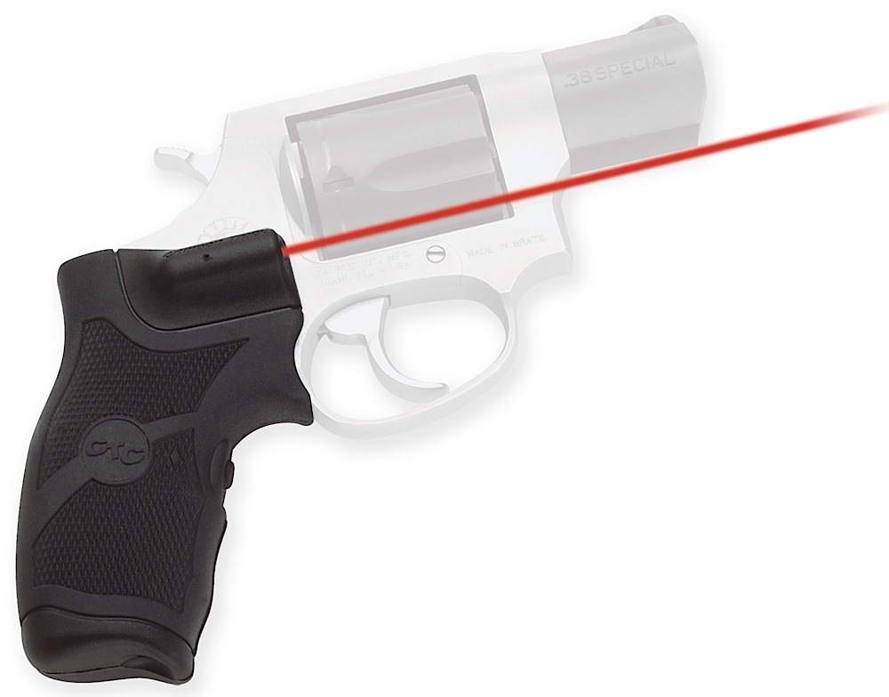 Crimson Trace 011810 Lasergrips Fits Taurus Small Frame, Red Laser Black Polymer