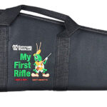 Crickett KSA035 Soft Rifle Case  Black w/ White Logo Padded Zipper Closure 33″ x 8″