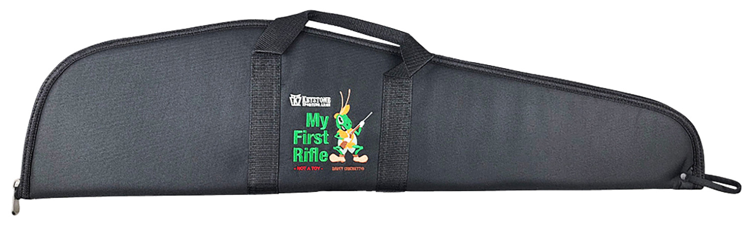 Crickett KSA035 Soft Rifle Case Black w/ White Logo Padded Zipper Closure 33″ x 8″