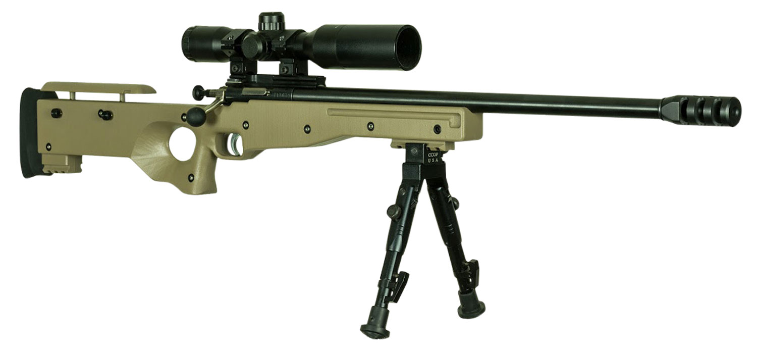 Crickett KSA2152 CPR Complete Package Youth 22 LR 1rd 16.12″ Threaded Bull Barrel w/Muzzle Brake, Adjustable Cheek Comb FDE Synthetic Stock, 10 3/8″-11 1/8″ LOP, Integrated Buttstock & Forend Crickett