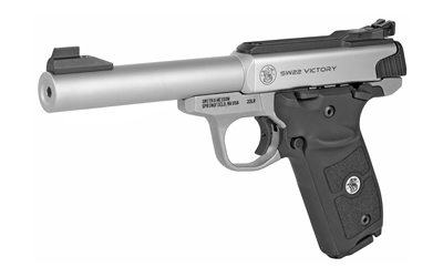 S&W VICTORY 22LR 5.5″ 10RD STS TG MA