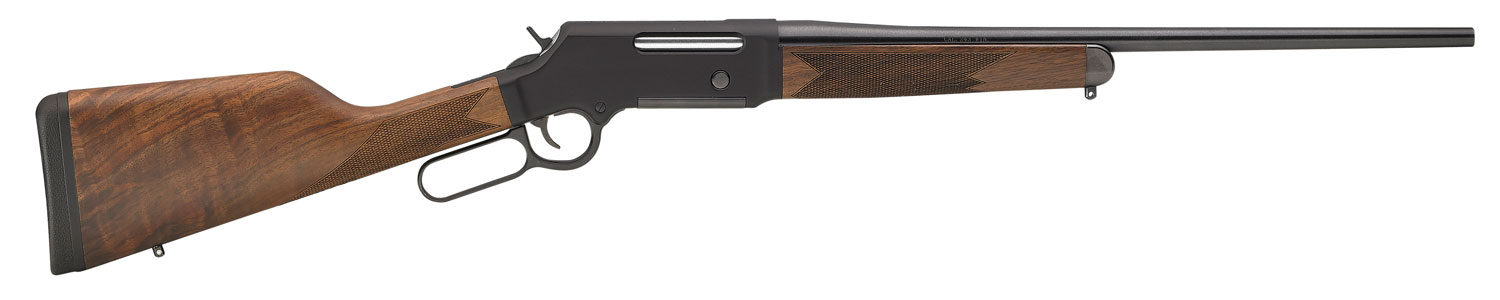 Henry H014223 Long Ranger Full Size 223 Rem/5.56x45mm NATO 5+1 20″ Blued Steel Barrel, Black Hard Coat Anodized Steel Receiver, American Walnut Stock Right Hand