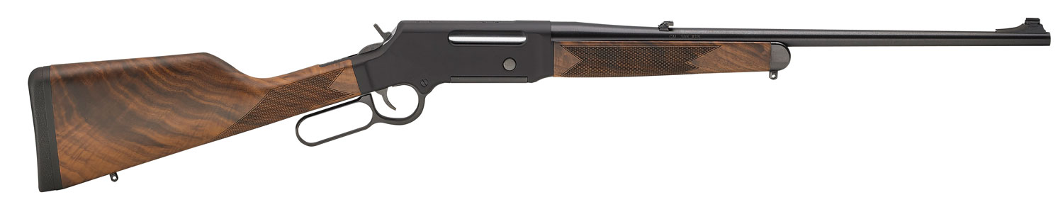 Henry H014S223 Long Ranger Full Size 223 Rem 5+1 20″ Blued Steel Barrel, Black Hard Coat Anodized Steel Receiver, American Walnut Stock Right Hand