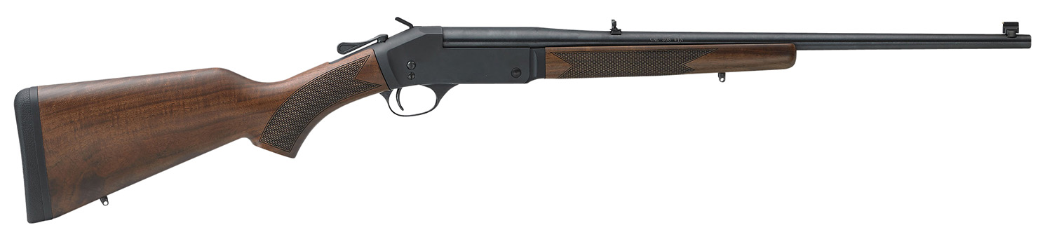 Henry H015350 Single Shot 350 Legend Caliber with 1rd Capacity, 22″ Barrel, Overall Blued Metal Finish & American Walnut Stock, Right Hand (Full Size)