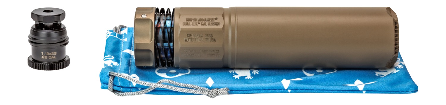 Griffin Armament GADL556FDEAM-W 5 Dual-Lok 5.56mm 1.50″ Flat Dark Earth Stainless Steel/Inconel