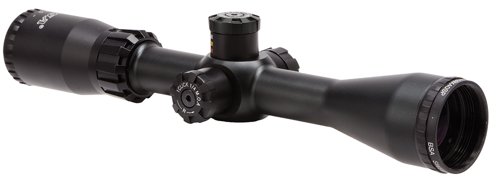 BSA S2239X40SP Sweet 22 Black Matte 3-9x 40mm 1″ Tube 30/30 Reticle