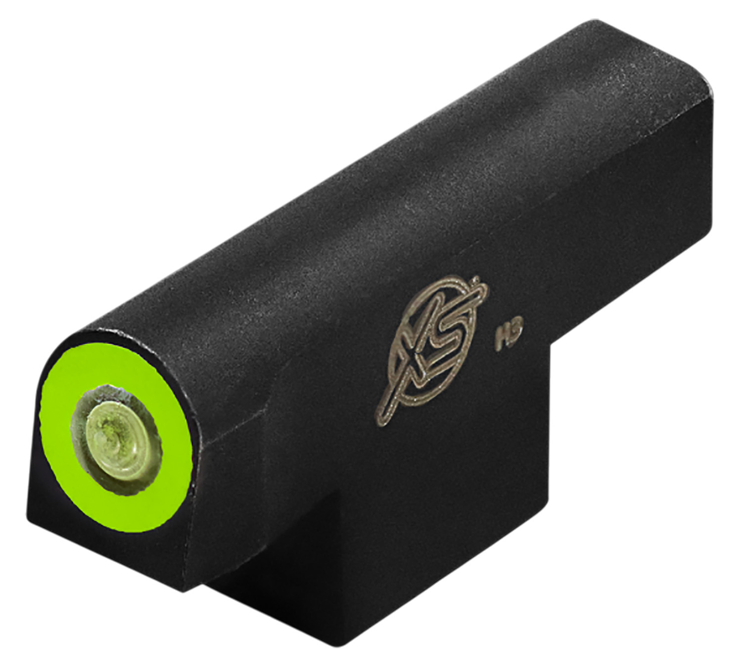 XS Sights CM0015S4G Standard Dot Front Green Tritium Front/Black Oxide Frame, Fits Colt Cobra/King Cobra