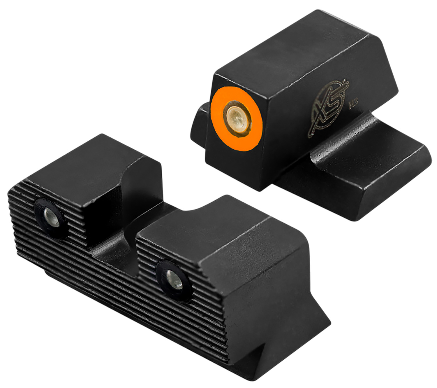 XS Sights SWR209S6N R3D 2.0  Orange Tritium Front/Black Oxide Frame, Fits S&W Bodyguard 2.0