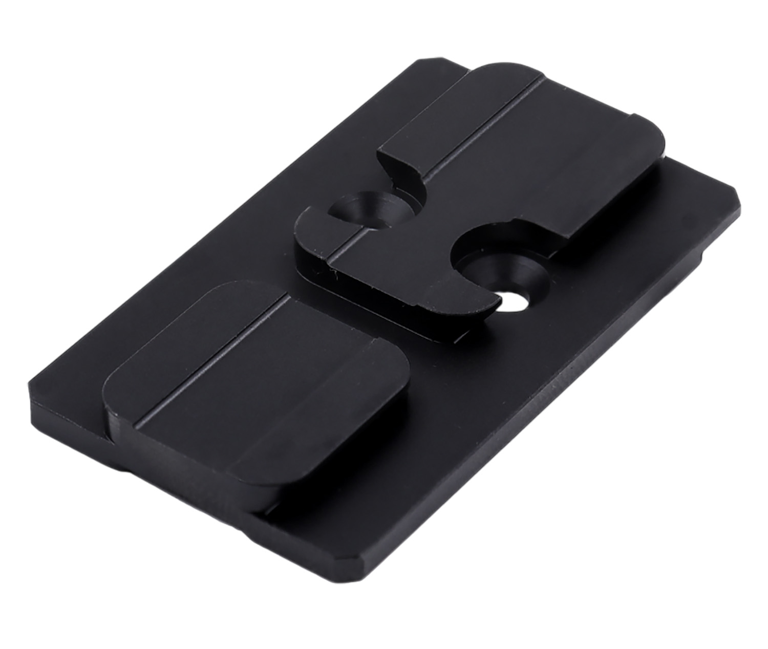 XS Sights GLOM001SM1ACRO Glock MOS Optic Plate  ACRO Footprint Black Nitride Steel