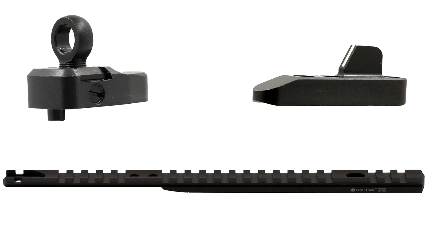 XS Sights ML10095 Marlin Optic Mounts & Ghost Ring Sight Sets Black Anodized Aluminum/Steel Fits Marlin 1894 Lever Action