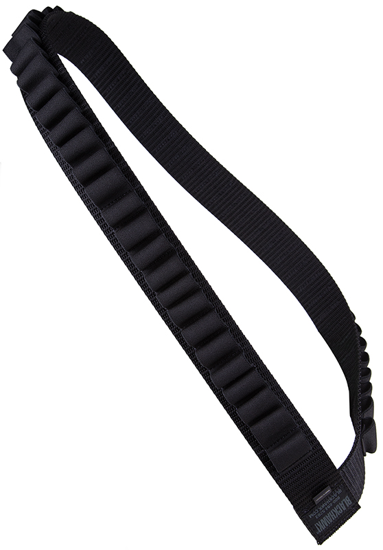 Blackhawk 43SB55BK Shotgun Bandoleer  Black Nylon 55rd Over The Shoulder Mount