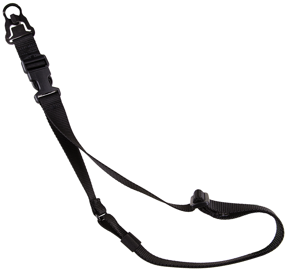 Blackhawk 70GS15BK Storm Rifle Sling Black Nylon Webbing 2″ Wide QD Single-Point Design