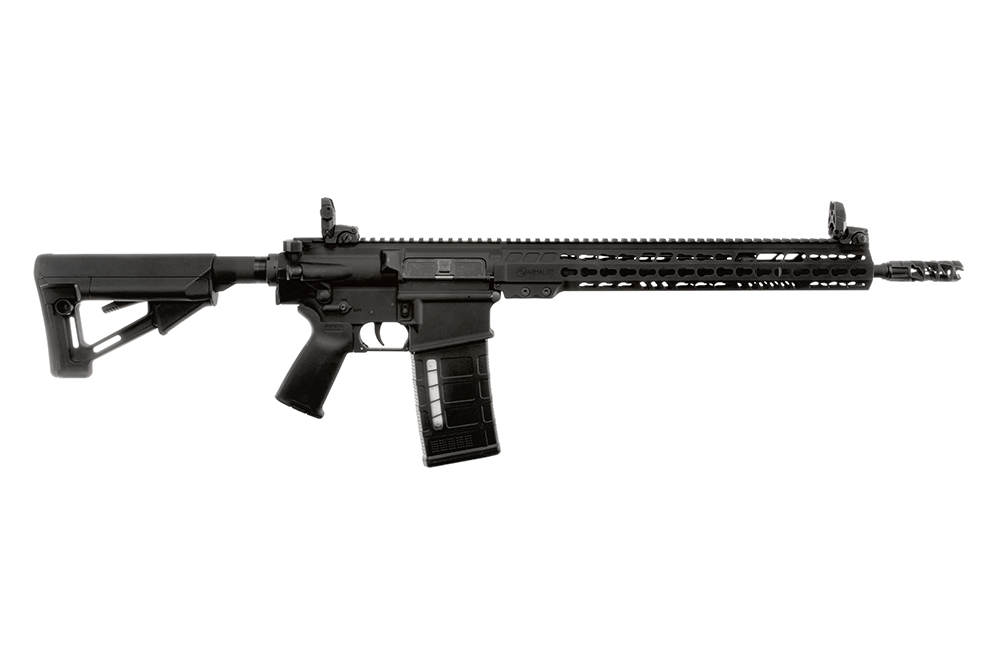 ArmaLite AR10TAC16 AR-10 Tactical 308 Win 25+1 16″ Barrel, Black, Magpul STR Collapsible Stock, Magpul MBUS Front & Rear Sights, Flash Suppressor, Optics Ready