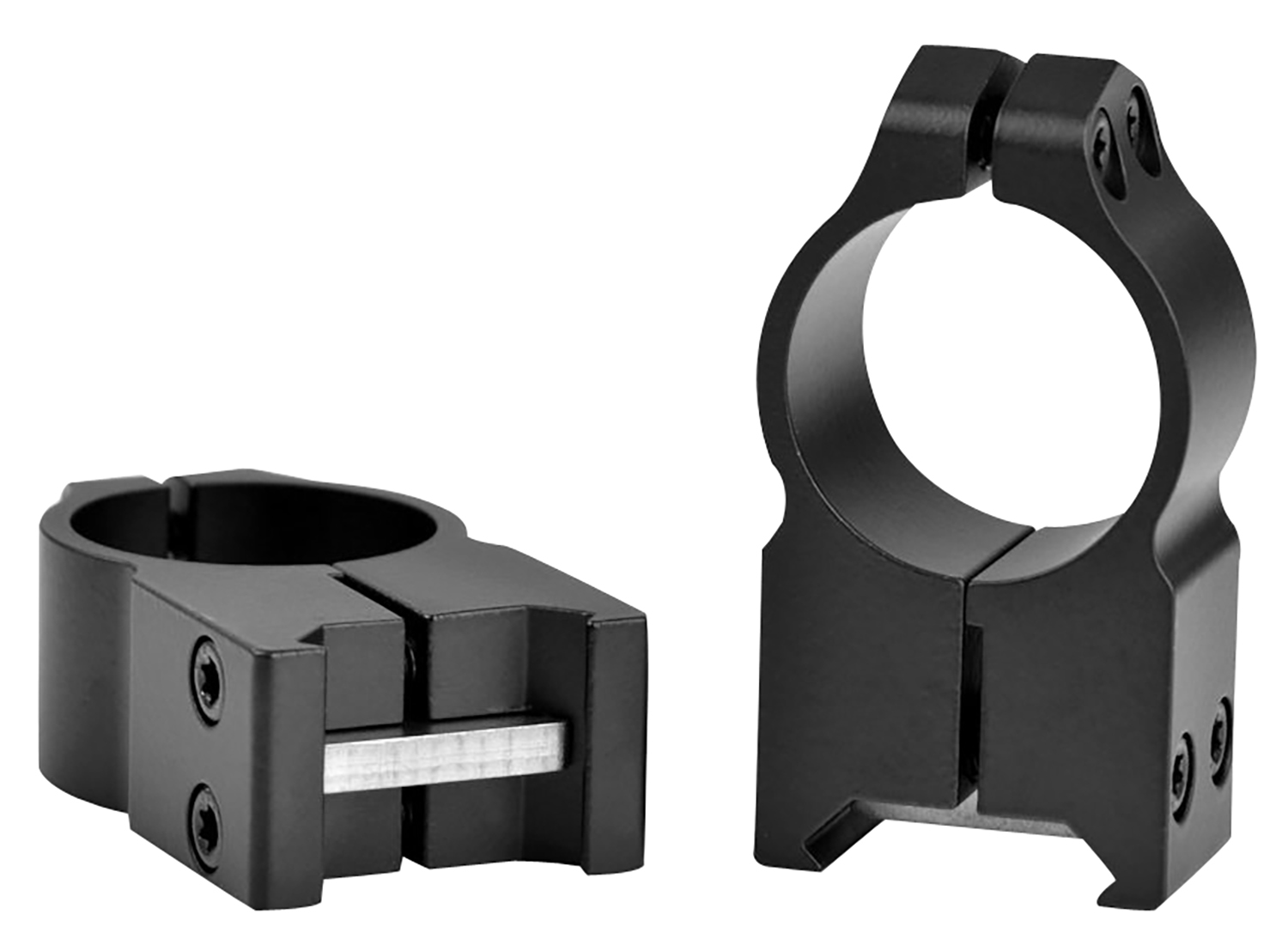 Warne 203M Vertical Rings Maxima Matte Black 1″ Extra High 0 MOA