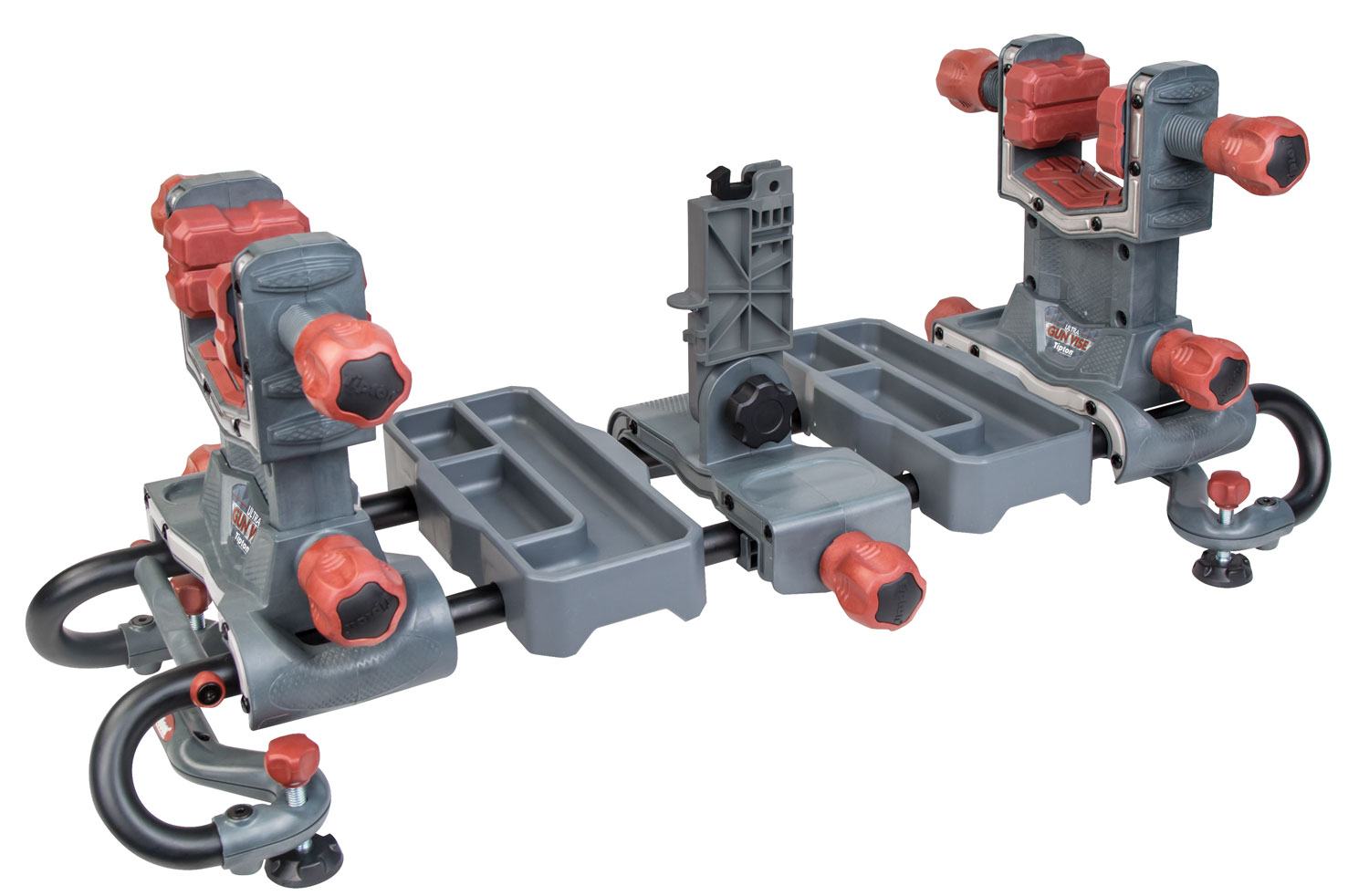 Tipton 110011 Ultra Gun Vise Rifle/Shotgun Gray/Red Nylon/Steel