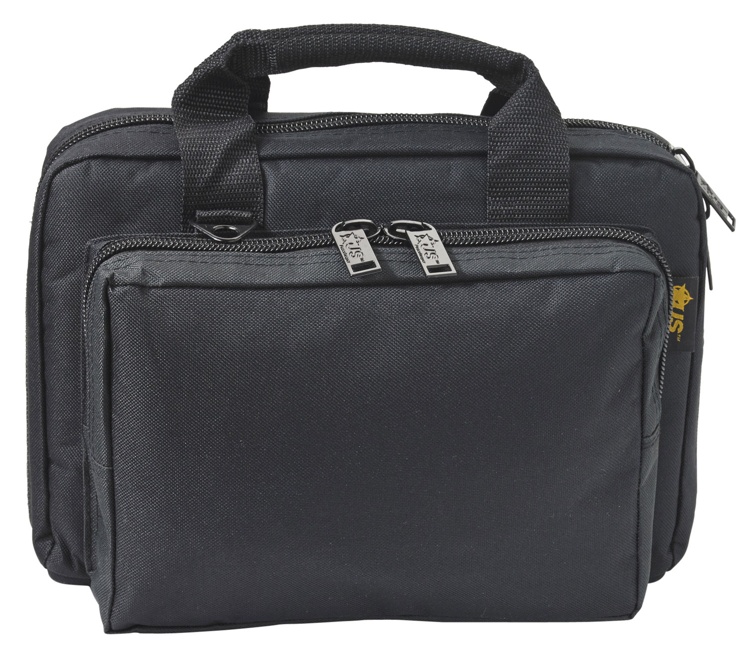 US PeaceKeeper P21105 Mini Range Bag Water Resistant Black 600D Polyester with 8 Mag Pockets, Lockable Zippers & Wraparound Handles 12.75″ L x 8.75″ H x 3″ D Exterior Dimensions
