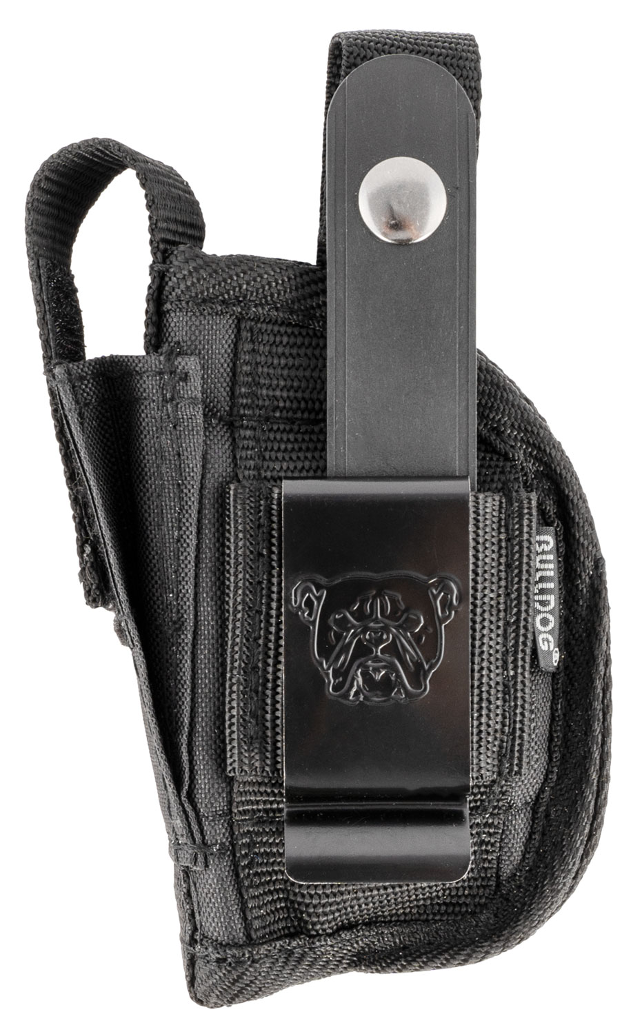 Bulldog FSN19SC Extreme OWB Black Nylon Belt Loop/Clip Fits S&W Bodyguard Fits 2″ Barrel Ambidextrous