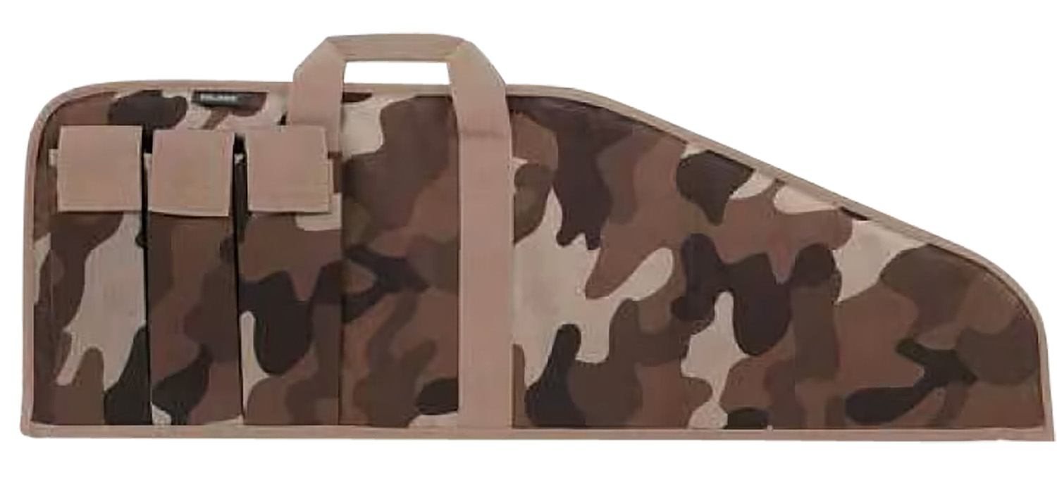 Bulldog BD49938TBC Pit Bull 38″ Throwback Camo Floatable Water Resistant Nylon, Tricot Lining, 3 Velcro Exterior Magazine Pouches, Soft Padding
