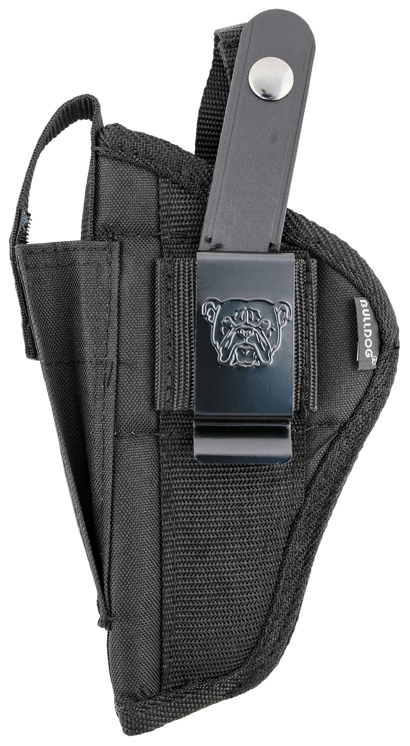 Bulldog FSN8 Extreme OWB Black Nylon Belt Loop/Clip Fits Glock 20/21 Fits 3.50-5″ Barrel Ambidextrous