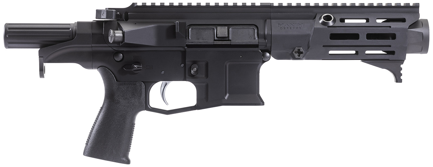 Maxim Defense MXM50803 PDX 505-SPS 5.56x45mm NATO Caliber with 5.50″ Barrel, 20+1 Capacity, Black Metal Finish, Black Polymer Grip