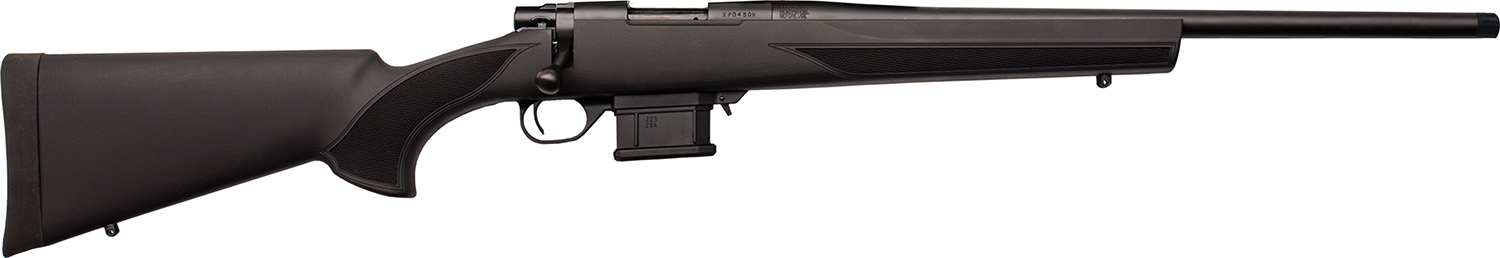 Howa HMA60804B M1500 Mini Action Compact 6mm ARC 5+1 20″ Black Steel Barrel, Black Drilled & Tapped Steel Receiver, Black Fixed HTI Synthetic Stock, Right Hand