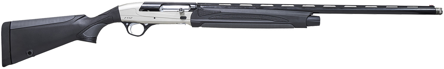 Pointer REXPFT12BS FT12 Field Trek Full Size 12 Gauge Semi-Auto 3″ 5+1 28″ Gray Cerakote Vent Rib Barrel, Gray Cerakote Aluminum Receiver, Fixed Black Synthetic Stock