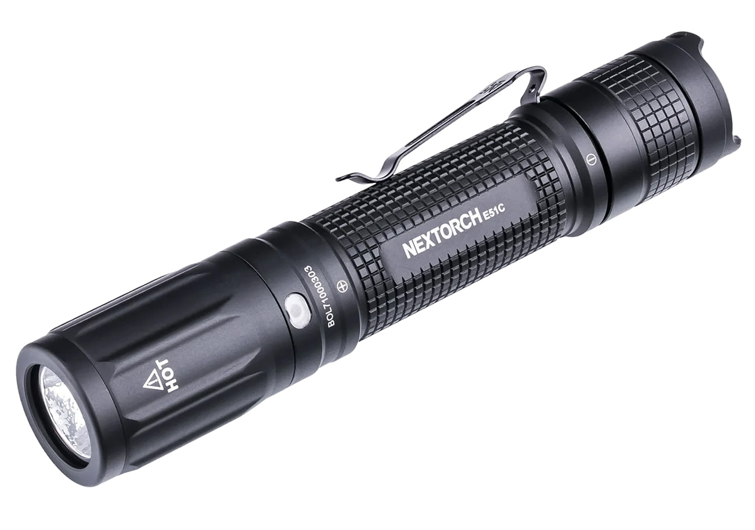 Nextorch  Everyday Carry LED Flashlight Black 1600 lumens